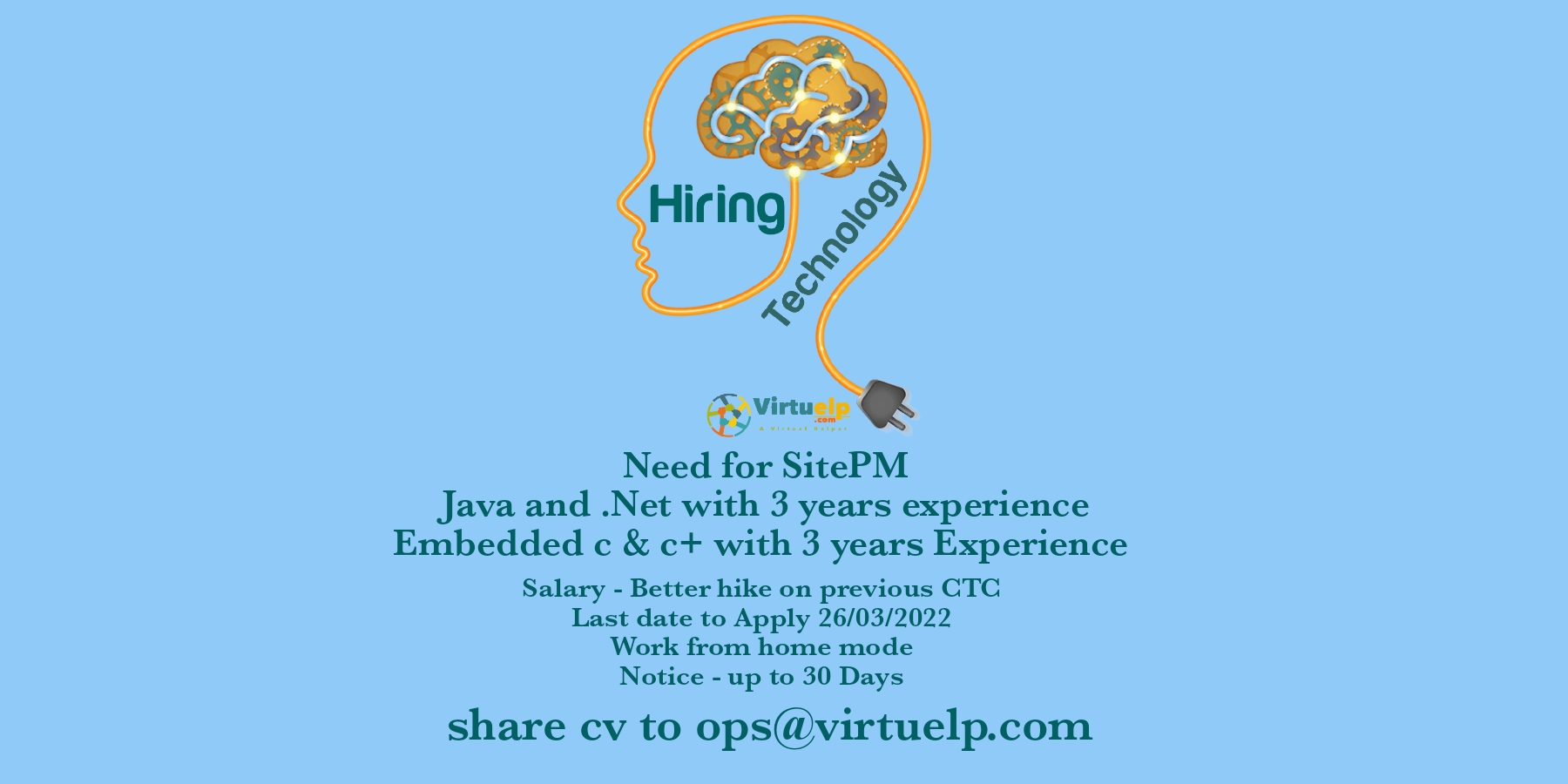 technical hiring for SiteMP